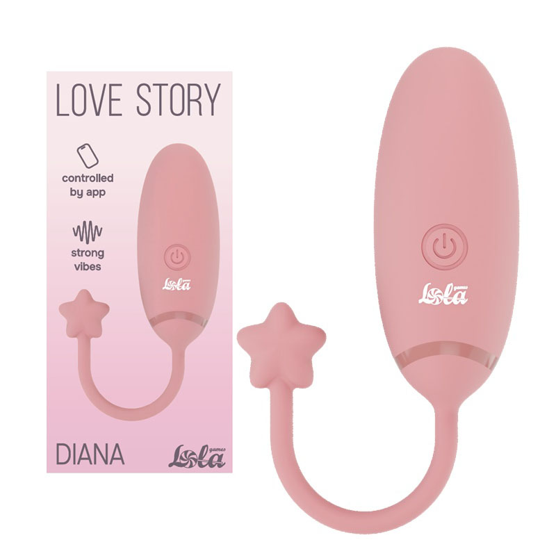 Вибриращо яйце, мощно, тихо и интерактивно – Diana Love Story Egg