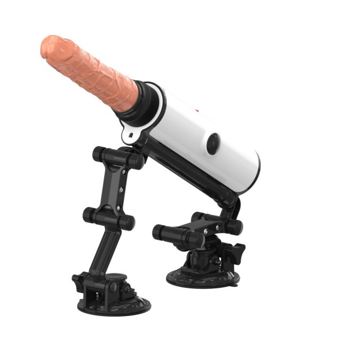 Секс машина, дистанционно и загряваща функция - Thunder Pulse White