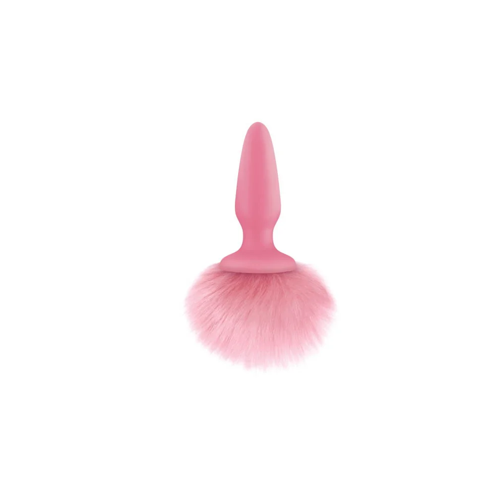 пухкава заешка опашка - Bunny Tails Pink на супер цена в Passion.bg