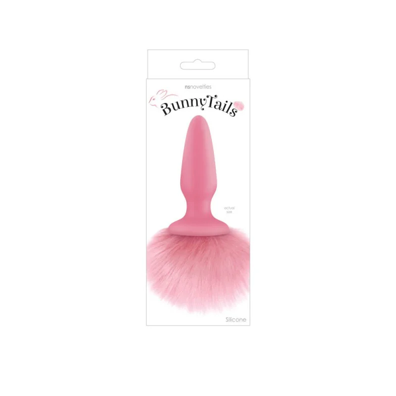 пухкава заешка опашка - Bunny Tails Pink - на супер цена в Passion.bg — 3