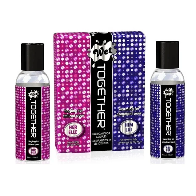 Лубрикант за двойки - WET Together 2x60ml на супер цена в Passion.bg