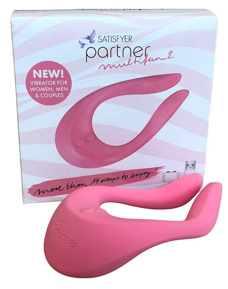 Мултифункционален вибратор за сингъл и двойки - Partner Multifun 2 - на супер цена в Passion.bg — 15