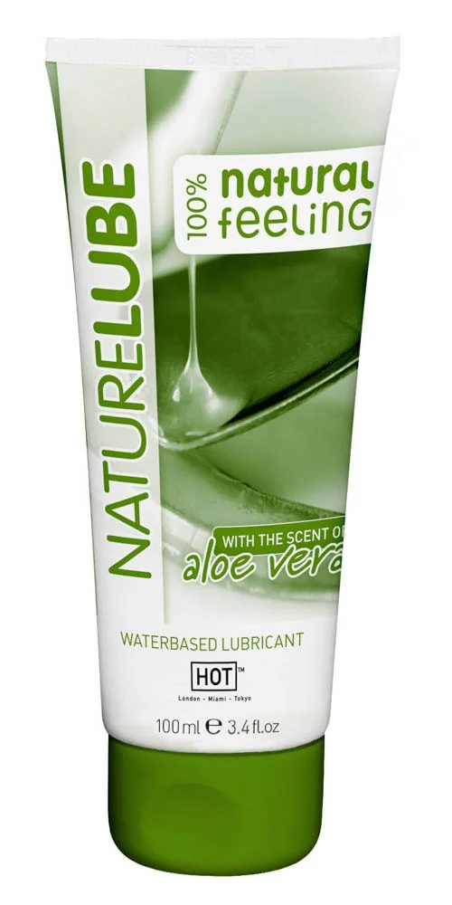 Натурален лубрикант с алое вера - Naturelube Aloe Vera 100ml - на супер цена в Passion.bg — 2