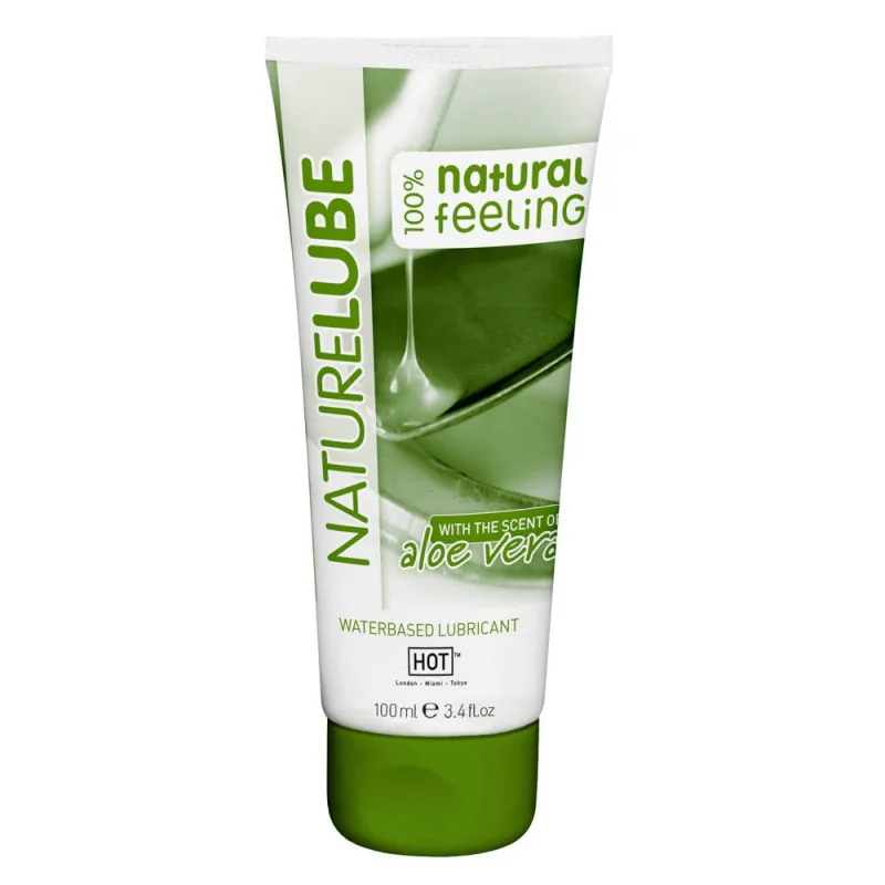 Натурален лубрикант с алое вера - Naturelube Aloe Vera 100ml на супер цена в Passion.bg