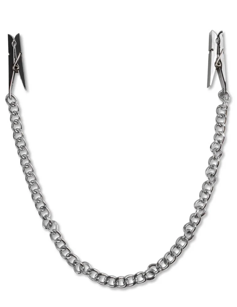Скоби за зърна с удобна верижка - Nipple Chain Clips - на супер цена в Passion.bg — 10