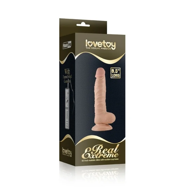 22см. - Real Extreme Vibrating Dildo - на супер цена в Passion.bg — 2