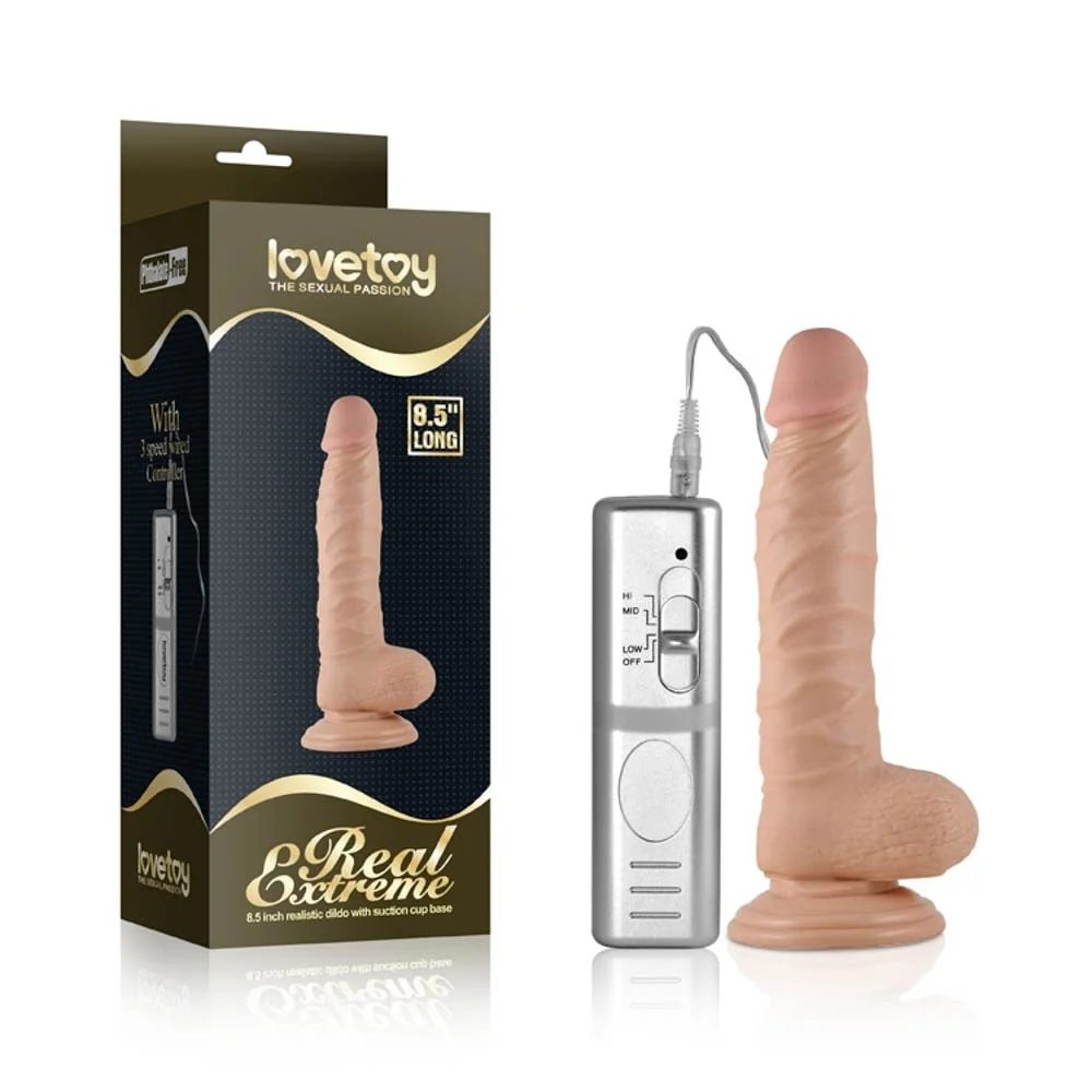 22см. - Real Extreme Vibrating Dildo - на супер цена в Passion.bg — 3