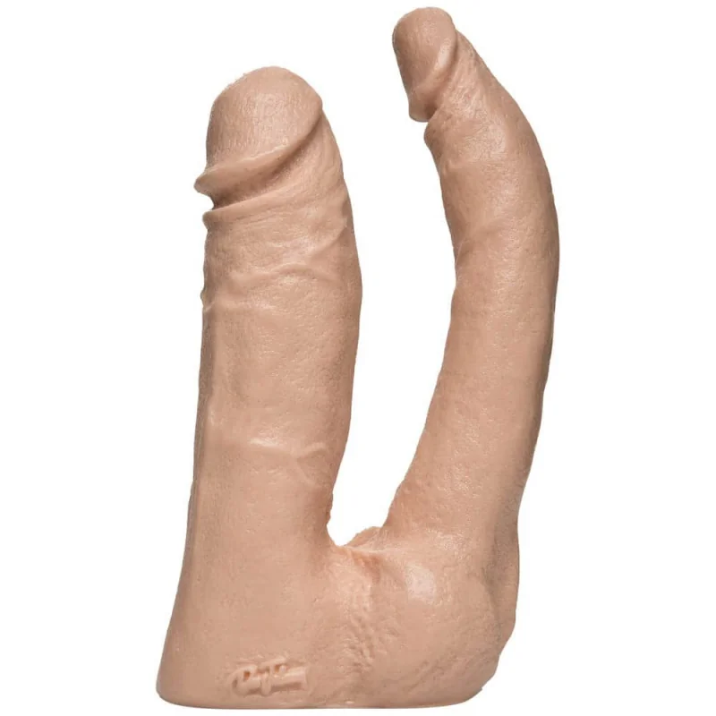 Дилдо за двойно проникване с ултра реалистичен вид - Natural Double Penetrator - на супер цена в Passion.bg — 2
