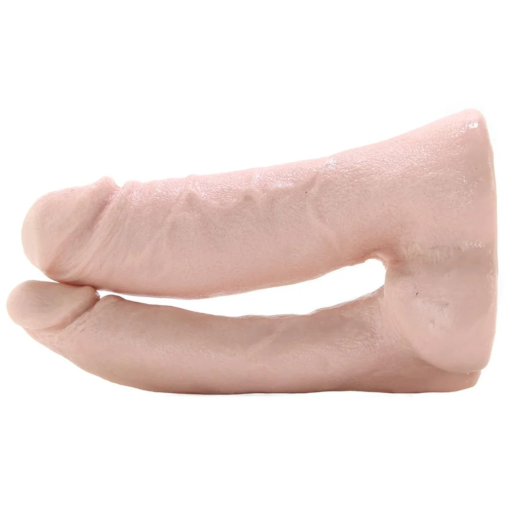 Дилдо за двойно проникване с ултра реалистичен вид - Natural Double Penetrator - на супер цена в Passion.bg — 4