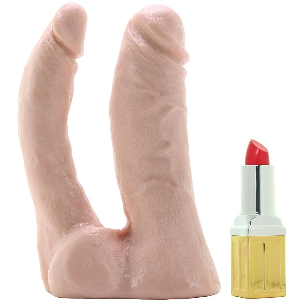 Дилдо за двойно проникване с ултра реалистичен вид - Natural Double Penetrator - на супер цена в Passion.bg — 6