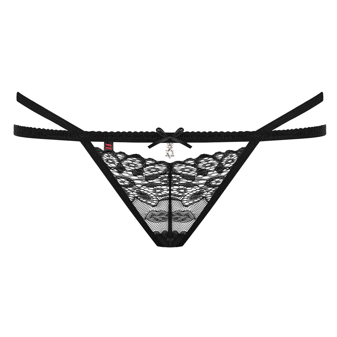 че ме обичаш - 838-THO-1 thong black L/XL - на супер цена в Passion.bg — 3