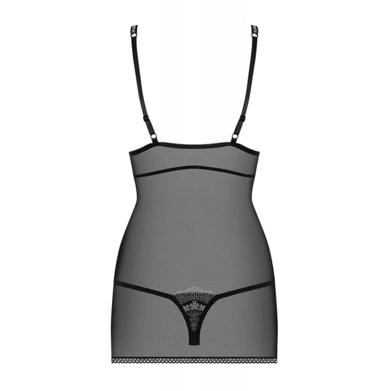 съблазнителна нощница и прашки - 840-CHE-1 S/M - на супер цена в Passion.bg — 3