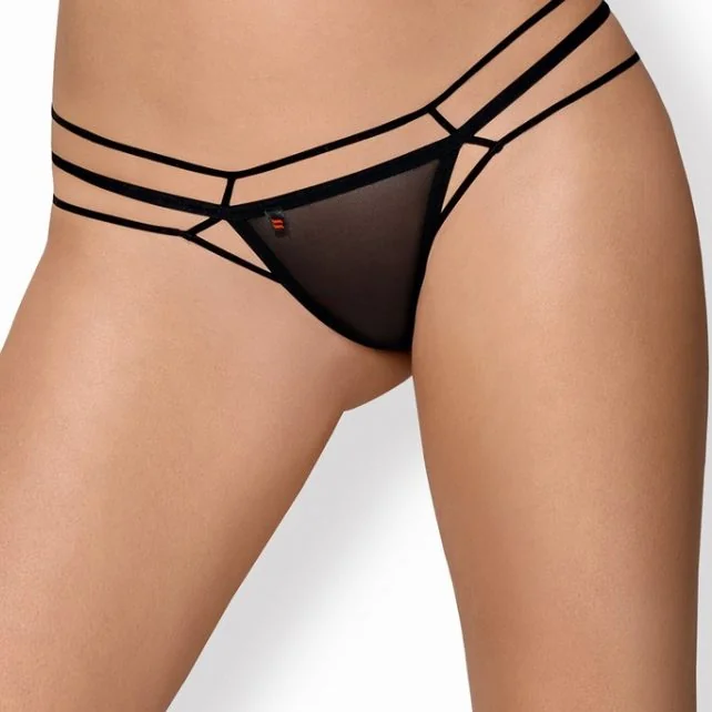 Прашки с пикантни каишки - 875-THO-1 thong S/M - на супер цена в Passion.bg — 4