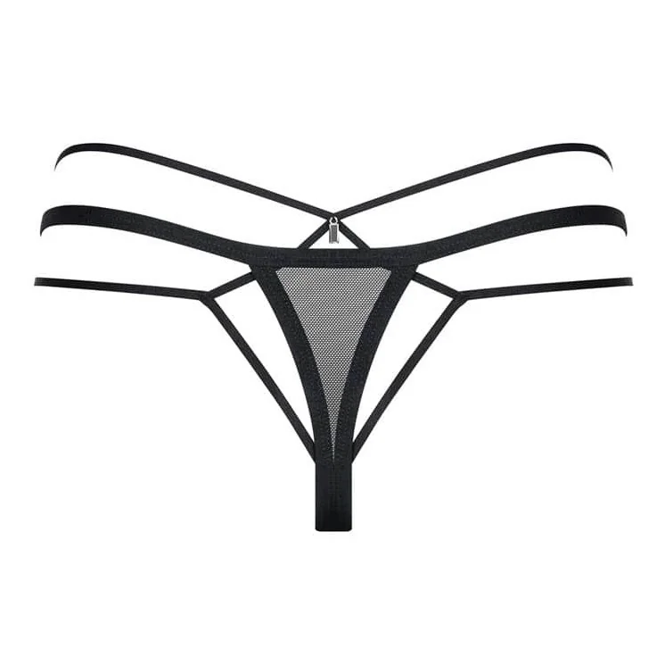 Прашки с пикантни каишки - 875-THO-1 thong S/M - на супер цена в Passion.bg — 5