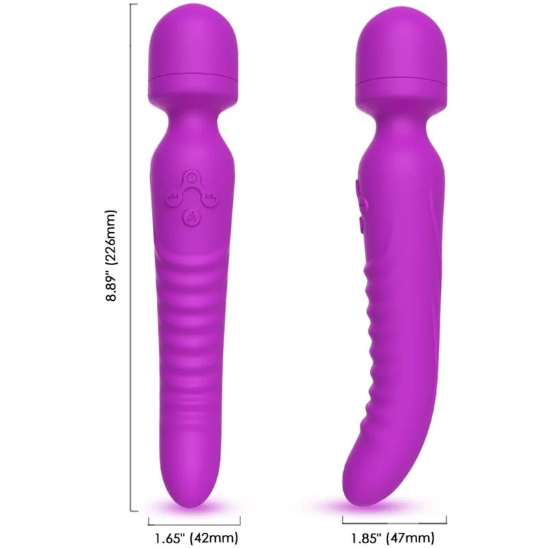 ARMONY - MISSION MASSAGER & VIBRATOR HEAT EFFECT PURPLE — 2