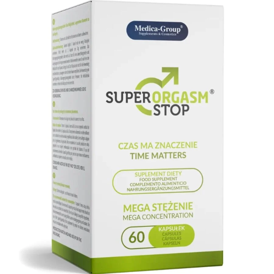 MEDICA GROUP - SUPER ORGASM STOP DELAY FOR MEN 60 CAPSULES — 2