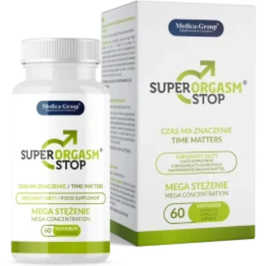 MEDICA GROUP - SUPER ORGASM STOP DELAY FOR MEN 60 CAPSULES — 3