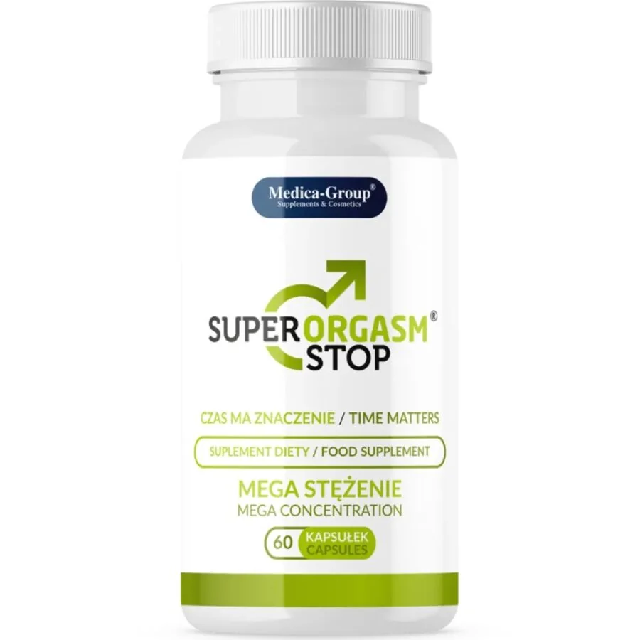 MEDICA GROUP - SUPER ORGASM STOP DELAY FOR MEN 60 CAPSULES