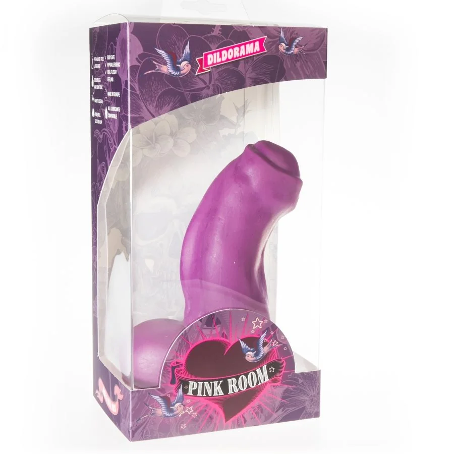 PINK ROOM - NESTOR REALISTIC DILDO PURPLE 16.5 CM — 2