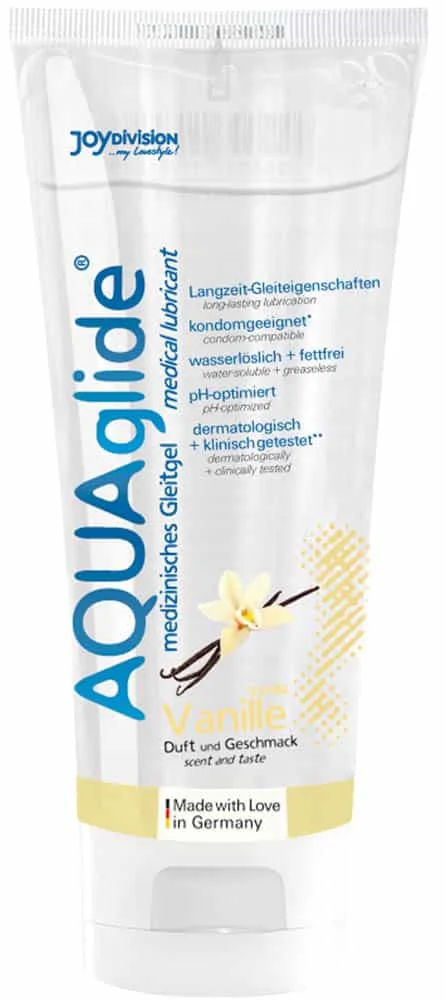 Лубрикант с вкус на ванилия - AQUAglide 100ml - на супер цена в Passion.bg — 2