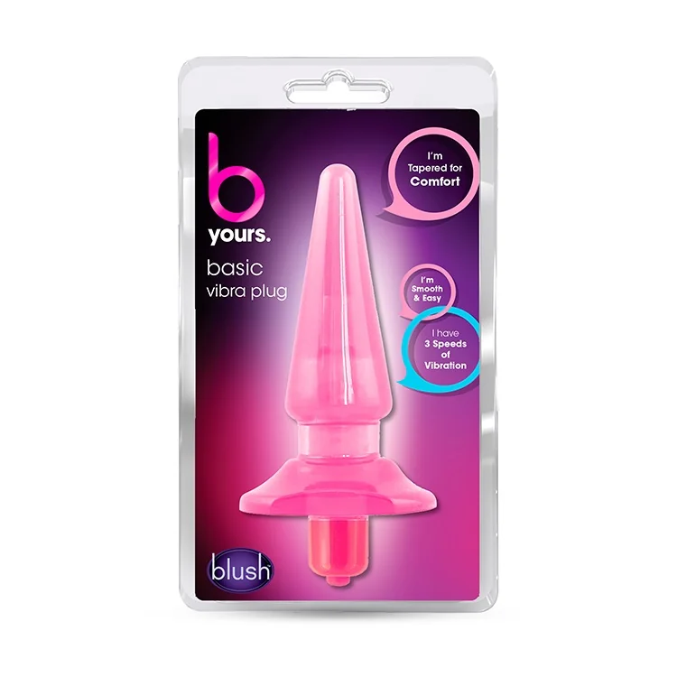 4см. - Basic Vibra Plug на супер цена в Passion.bg