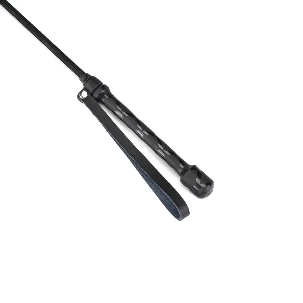 Бич с удобна ръкохватка и примка за китката - Black Bond Riding Crop - на супер цена в Passion.bg — 6