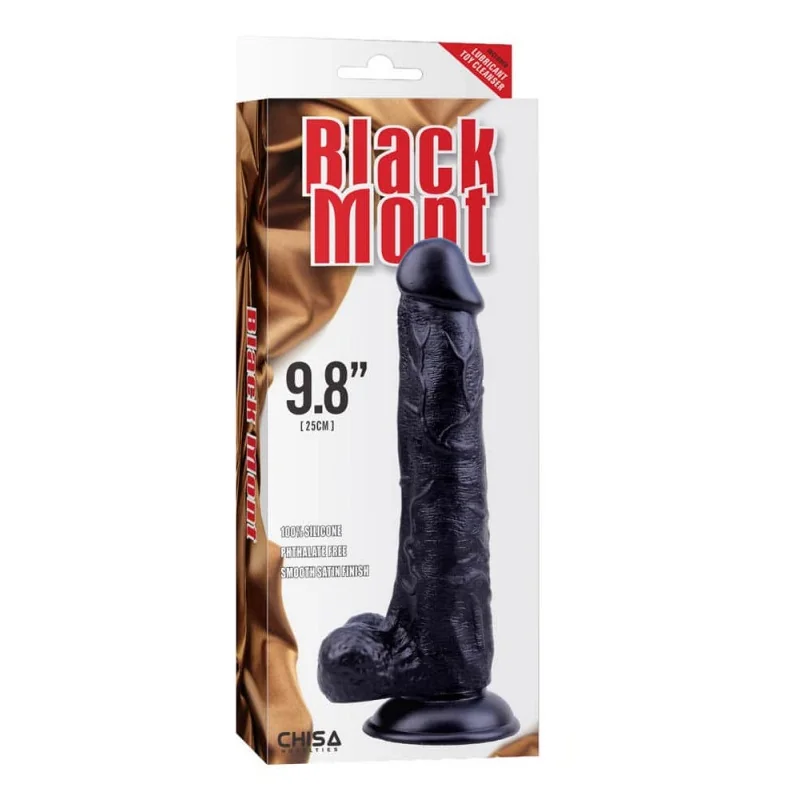 25см. - Black Veined Dong - на супер цена в Passion.bg — 2