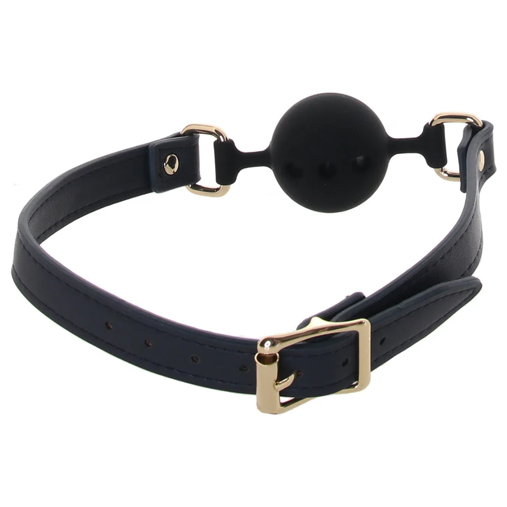 Топка за уста с отвори за дишане - Bondage Couture Ball Gag - на супер цена в Passion.bg — 7