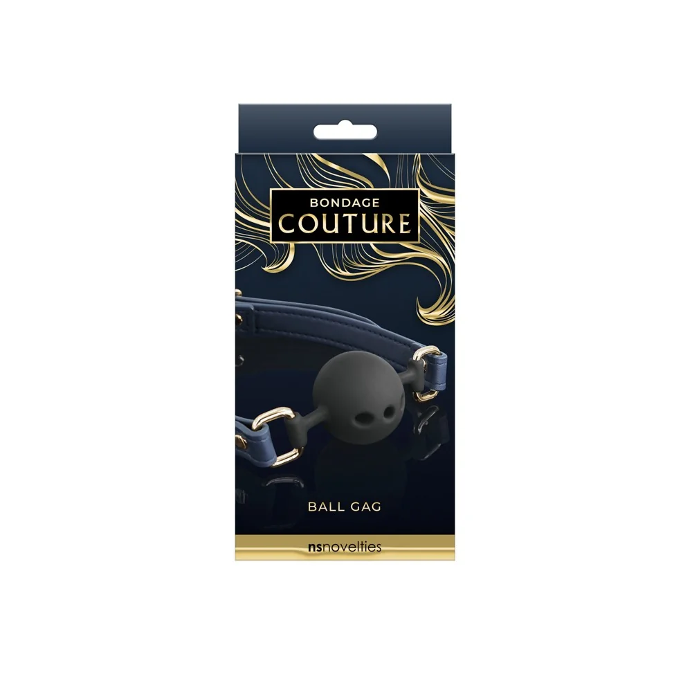 Топка за уста с отвори за дишане - Bondage Couture Ball Gag - на супер цена в Passion.bg — 8