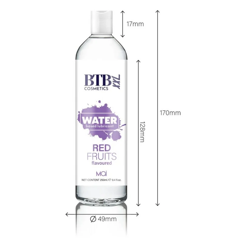 червени плодове - BTB Lubricant 250ml - на супер цена в Passion.bg — 2