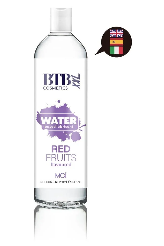 червени плодове - BTB Lubricant 250ml - на супер цена в Passion.bg — 3