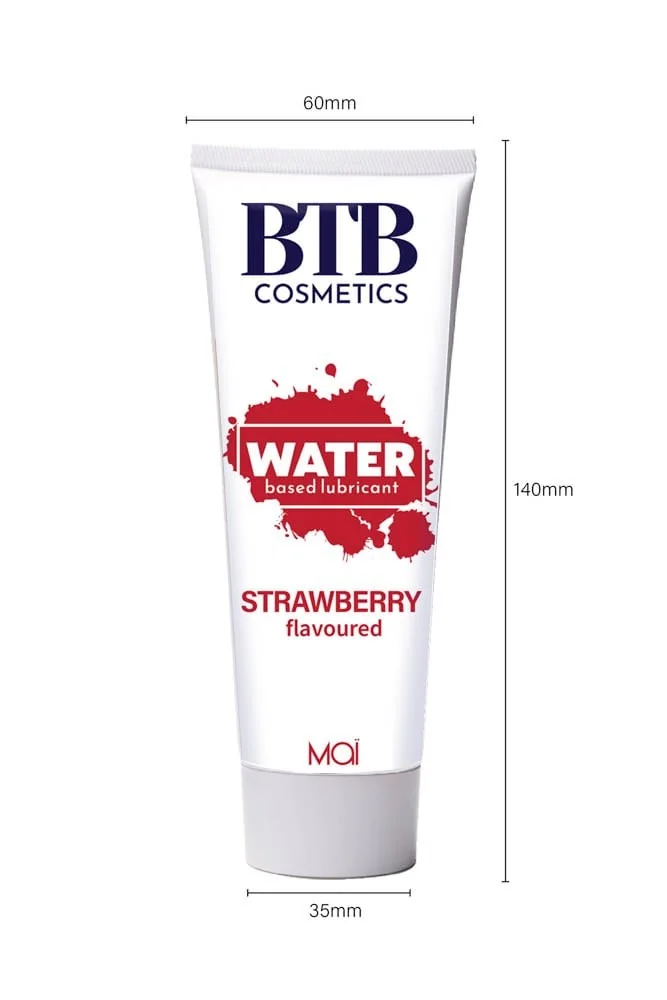 аромат на ягоди - BTB Lubricant 100ml - на супер цена в Passion.bg — 5