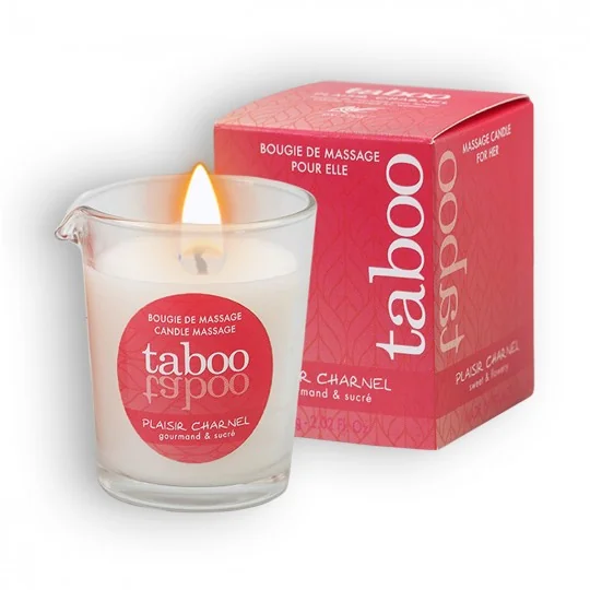 Масажна свещ с аромат на какаов цвят - Candle Massage Women 60g на супер цена в Passion.bg