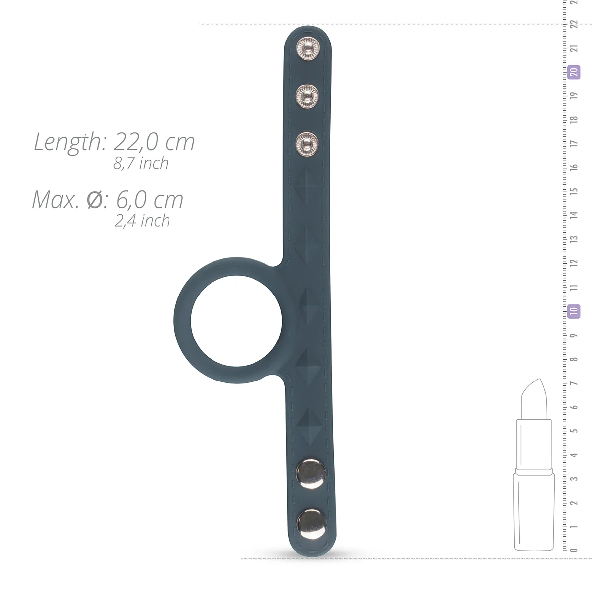 Пръстен за пенис и тестиси - Cock & Ball Strap S/M - на супер цена в Passion.bg — 6