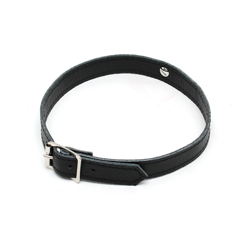 Елегантна яка с метален пръстен - Collar Black - на супер цена в Passion.bg — 2
