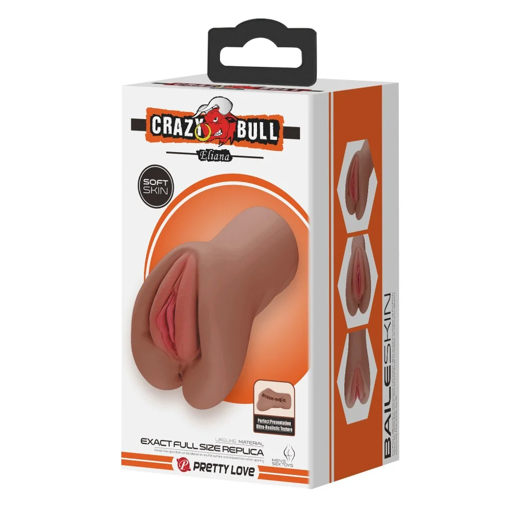 реалистично усещане и мек материал - Crazy Bull Eliana Brown - на супер цена в Passion.bg — 6