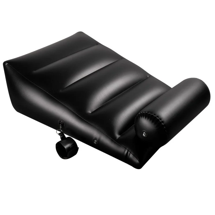 Надуваема секс възглавница с маншети - Dark Magic Love Cushion 3 - на супер цена в Passion.bg — 4