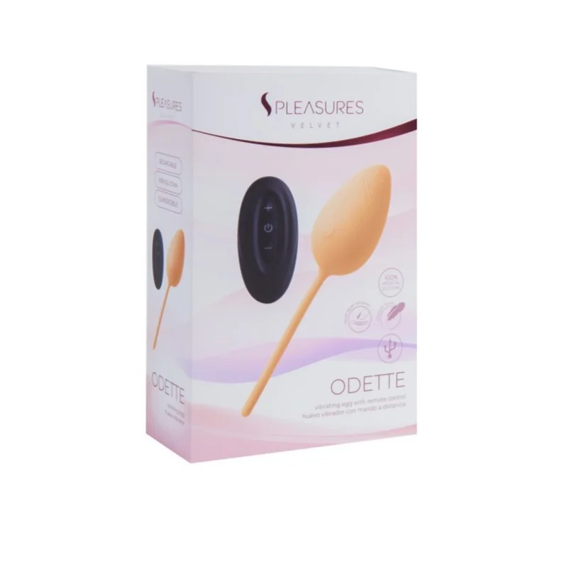 Вибриращо яйце с дистанционно управление - Egg Odette Peach - на супер цена в Passion.bg — 3