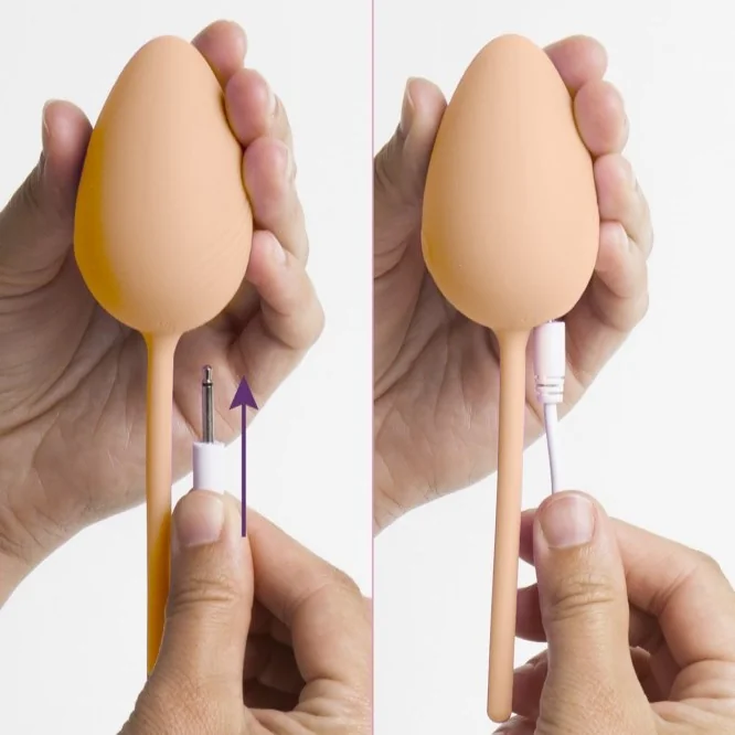 Вибриращо яйце с дистанционно управление - Egg Odette Peach - на супер цена в Passion.bg — 5