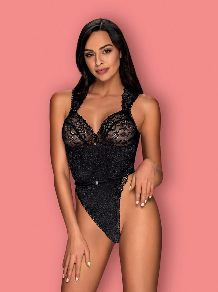 блясък и дантела - Elisetta Teddy L/XL - на супер цена в Passion.bg — 6