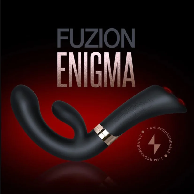 Вибратор с клиторален стимулатор и 10 вибро режима - Fuzion Enigma - на супер цена в Passion.bg — 9