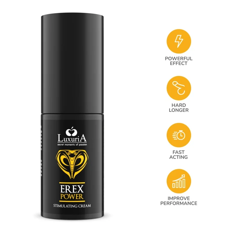 мощен и дълготраен - Erex Power Cream 30ml на супер цена в Passion.bg