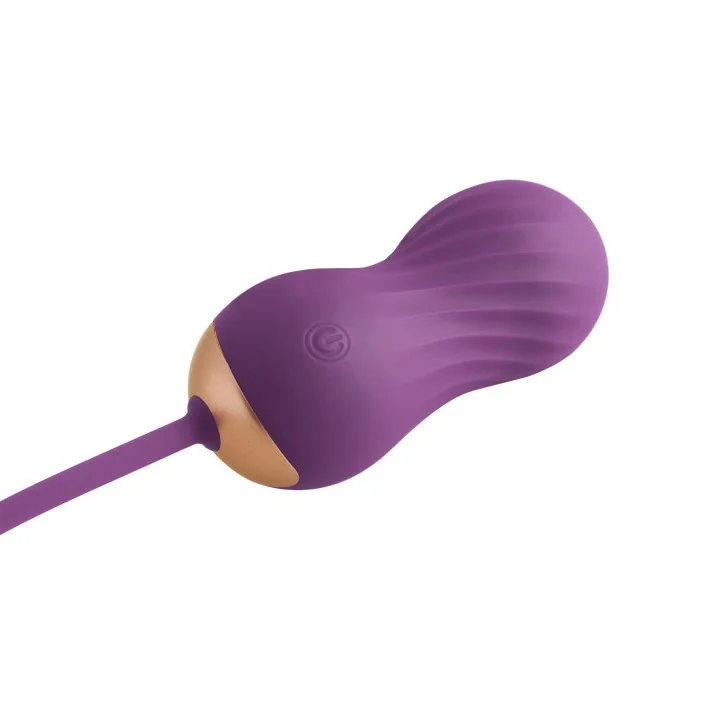 Вибриращо яйце с въртящи се функции - Etherea Egg Purple - на супер цена в Passion.bg — 4