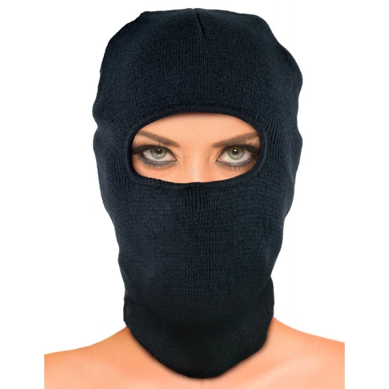 Унисекс маска с отвори за очите - The Intruder Black - на супер цена в Passion.bg — 2