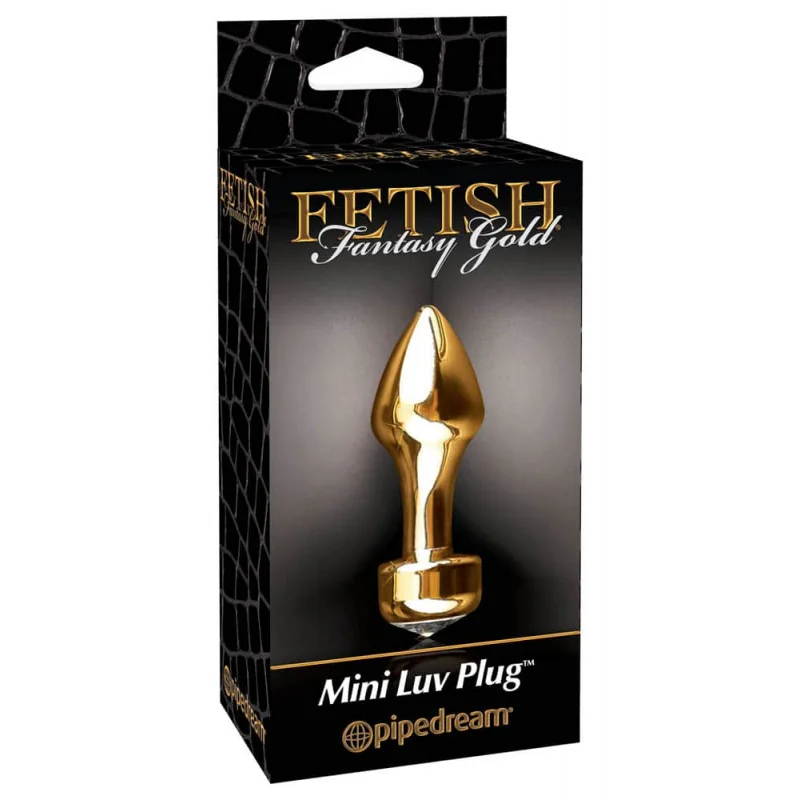 6см. - Gold Mini Luv Plug - на супер цена в Passion.bg — 2