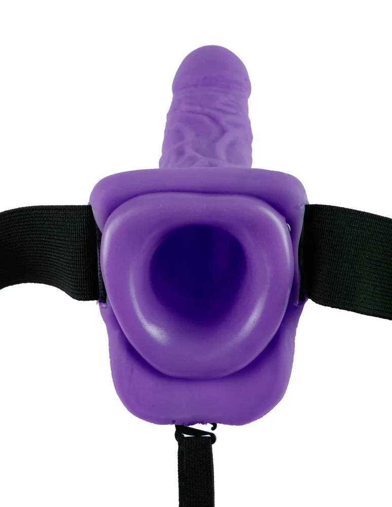 9см. - Vibrating Strap-On Purple - на супер цена в Passion.bg — 3