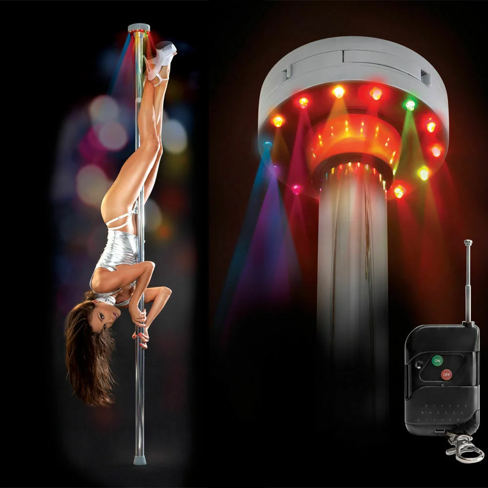 регулируем и светещ - Light-Up Disco Dance Pole на супер цена в Passion.bg