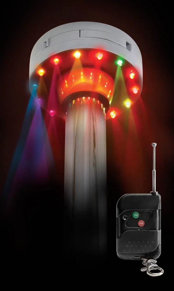 регулируем и светещ - Light-Up Disco Dance Pole - на супер цена в Passion.bg — 4