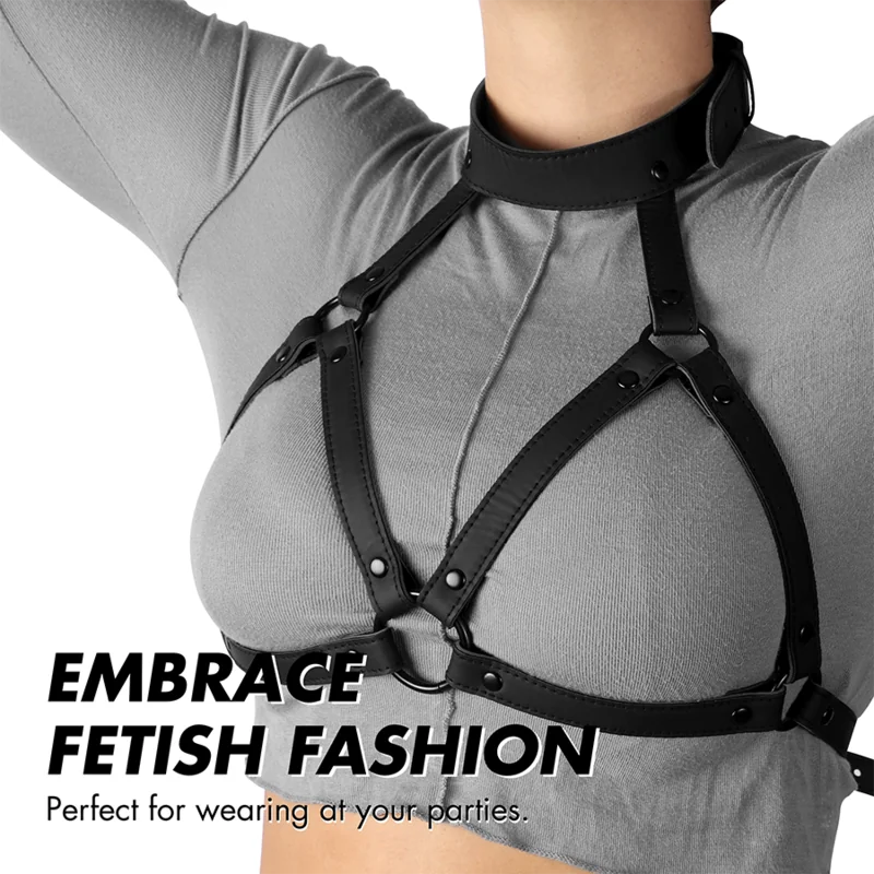 регулируем - Bondage Chest Harness - на супер цена в Passion.bg — 3