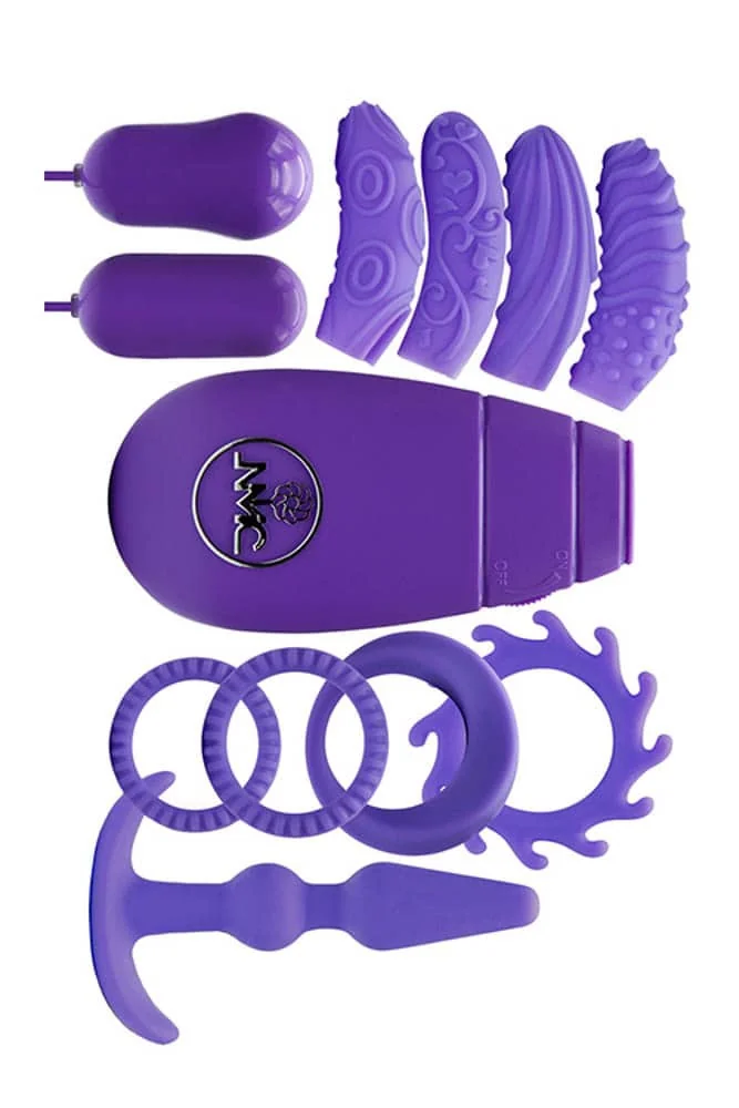 FLIRTY KIT SET PURPLE на супер цена в Passion.bg